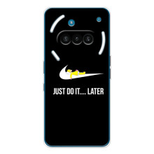 Чохол з логтипом Найк на Nothing Phone (3a) – Nike just do it
