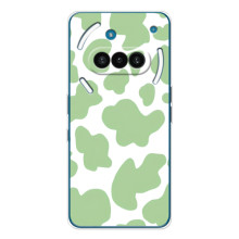 Чохол з принтом корови на Нотінг Фон (3а) – Зелений принт
