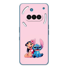 Чехол с принтом Стич на Nothing Phone (3a) (Лило и Стич)