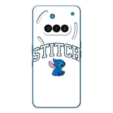 Чехол с принтом Стич на Nothing Phone (3a) (Стич лого)