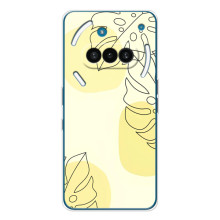 Силконовий чохол з принтом в квітах на Nothing Phone (3a)