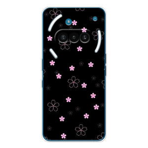 Чехол с розовым рисунком для Nothing Phone (3a)
