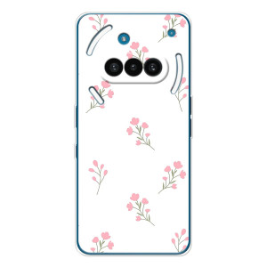 Чехол с розовым рисунком для Nothing Phone (3a)