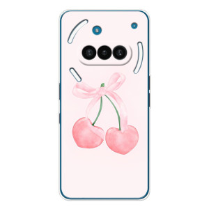 Чехол с розовым рисунком для Nothing Phone (3a)
