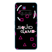 Чехол Гра в кальмара для Nothing Phone (3a) – Логотип игры кальмара