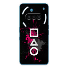 Чехол Гра в кальмара для Nothing Phone (3a) – Ранги