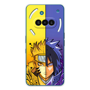 Купить Чехлы на телефон с принтом Anime для Nothing Phone (3a) – Naruto Vs Sasuke