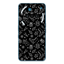 Новогодние, Праздничные Чехлы для Nothing Phone (3a) - 2024 год (Новогодний фон)