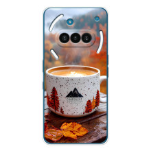 Чехол с уникальным дизайном «Осень с кофе» для Nothing Phone (3a) – Кофе на природе
