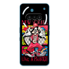 Популярные Чехлы с картинками для Натинг Фон (3а) (Мультяшный Волк)