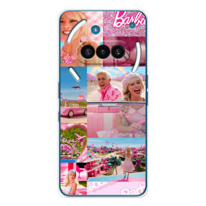 Силиконовый Чехол Барби Фильм на Nothing Phone (3a) (Барби стиль)