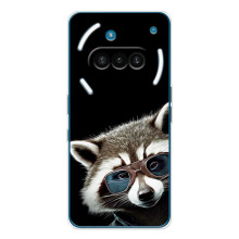 Силіконовий Чохол з Энотами  на Nothing Phone (3a) – Стильний Єнот