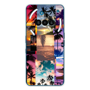 Силиконовый чехол с КАРТИНКАМИ лето для Nothing Phone (3a) (AlphaPrint)