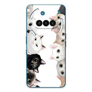 Силиконовый чехол с котиком для Nothing Phone (3a) – Коты