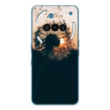 Силіконовий Чохол з кульбабками на Nothing Phone (3a) – Гарна кульбабка