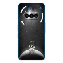 Силіконовый Чохол з принтом "Космонавти" на Nothing Phone (3a) – Космонавт романтик