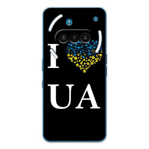 Силіконовий Чохол  на Nothing Phone (3a) (Я-Україна) – I Love UA