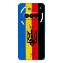 Украинские Чехлы для Nothing Phone (3a) с картинкой УПА (AlphaPrint) (Флаг УПА)