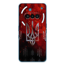 Украинские Чехлы для Nothing Phone (3a) с картинкой УПА (AlphaPrint) (ГЕРБ УПА)