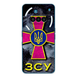 ЗСУ Чохли (TPU) для Nothing Phone (3a) – Лого ЗСУ
