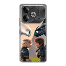 Чехол как приручить дракона на Nothing Phone (4a) Pro – Гикавка и Астрид