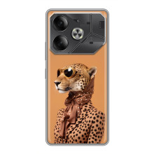 Чехол с принтом стильные животные для -Ничего Телефон 4а Про 
 – Стильный леопард