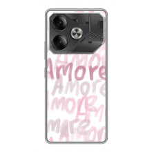 Чехол с розовым рисунком для Nothing Phone (4a) Pro – Любовь