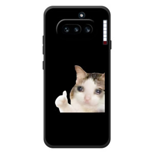 Бампер с принтом Мемы для Nothing Phone (4a) (Кот в слезах)