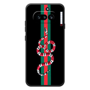 Чохли бренд ГУЧЧІ для Nothing Phone (4a) – Змій Гуччі