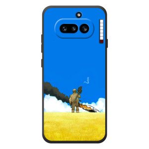 Чехлы на военную тематику для Nothing Phone (4a) – Попадание