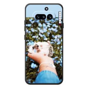 Чехлы с изображением разных животных для Nothing Phone (4a) (Ежик на руках)