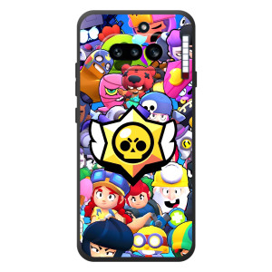 Чехол для Nothing Phone (4a) Бравл Старс (VPrint)