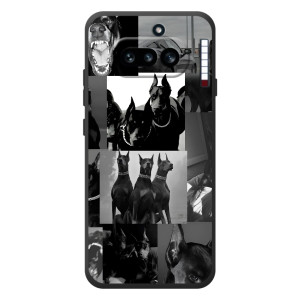 Чехол ДОБЕРМАН для Nothing Phone (4a) – Коллаж Доберман