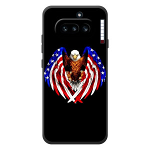 Чехол Флаг USA для Nothing Phone (4a) – Крылья США