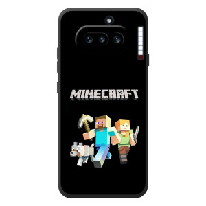 Чехол Майнкрафт на Nothing Phone (4a) (AlphaPrint) Minecraft