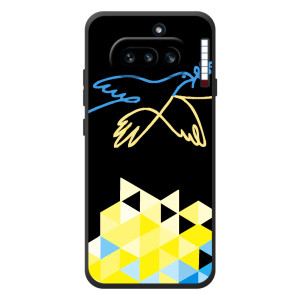 Чехол на Nothing Phone (4a) Украинский дизайн (Мир для Украины)
