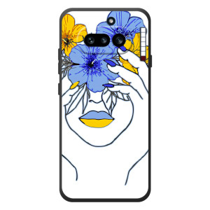 Чехол на Nothing Phone (4a) Украинский дизайн (Украинка на всю голову)