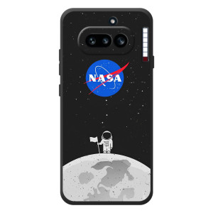 Силиконовый бампер с принтом "Наса" на Nothing Phone (4a) – Космонавт NASA