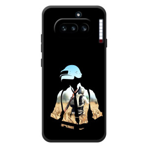 Чохол з картинкою "Герой Pubg" на Nothing Phone (4a) – Пубг мен