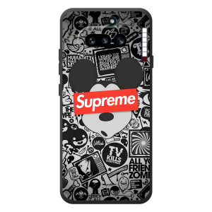 Чехол с Брендами одежды на : Нитьинг Фоне (4а) 
 – Supreme Маус