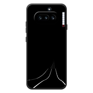Чохол з картинками на чорному фоні для Nothing Phone (4a) – Дорога
