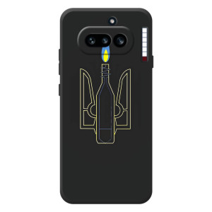Чехол с картинкой (Патриотический ГЕРБ) на Nothing Phone (4a) (Герб - Молотова)