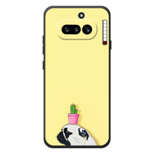 Бампер для Nothing Phone (4a) з картинкою "Песики" – Кактус на голові