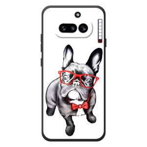 Бампер для Nothing Phone (4a) з картинкою "Песики" – В окулярах