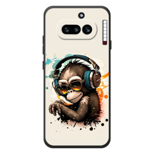 Чехол с Обезьянами Nothing Phone (4a) - (AlphaPrint)