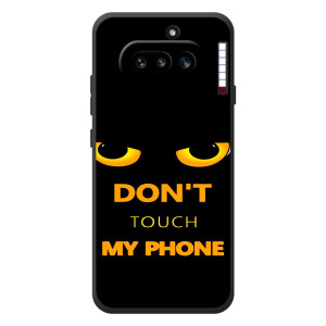 Чехол с Прикольным принтом на Nothing Phone (4a) – Не трогай мой телефон