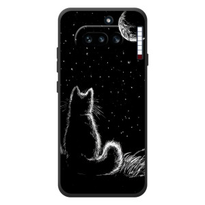 Чехол с принтом для Nothing Phone (4a) (AlphaPrint) Модные коты