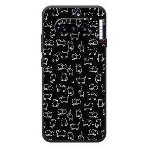 Чехол с принтом для Nothing Phone (4a) (AlphaPrint) Модные коты