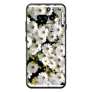 Чехол с ромашками на Nothing Phone (4a) – Рамка в ромашках