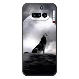 Чехол с Волком на Nothing Phone (4a) – Волк и луна